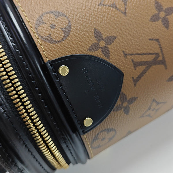 CANNES PM Monogram Coated Canvas Brown