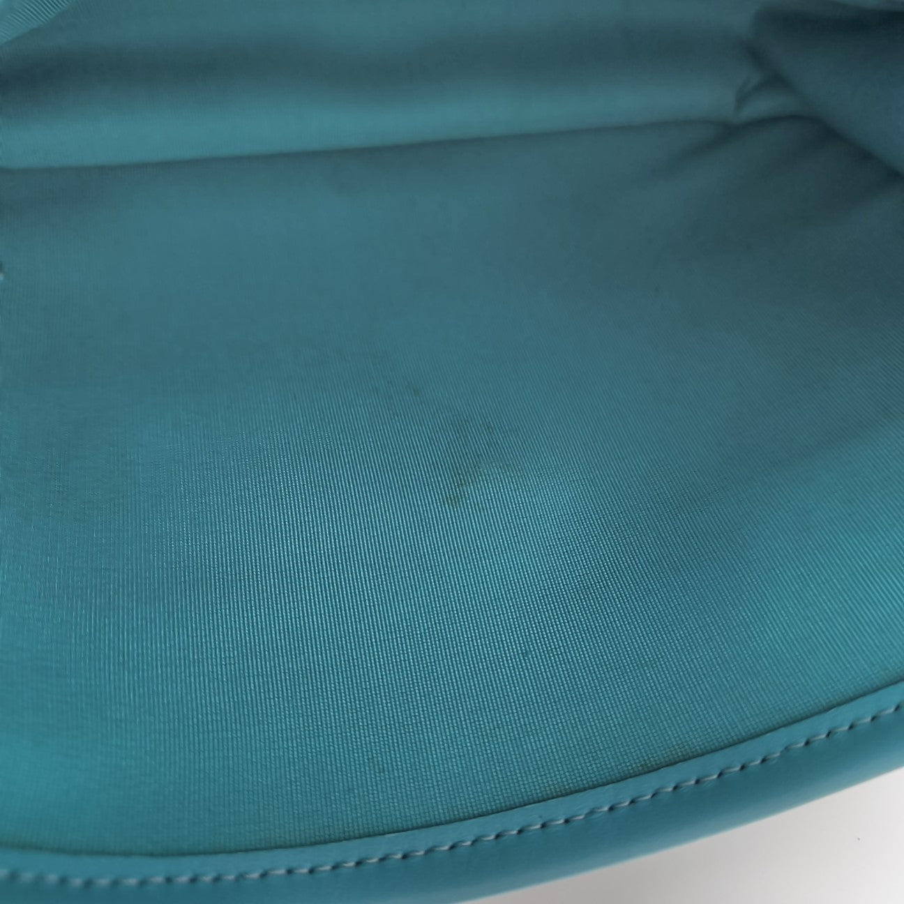 Quilted Denim Shoulder Bag Blue