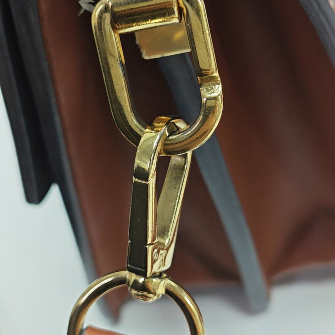 DAUPHINE MM Monogram Coated Canvas Brown
