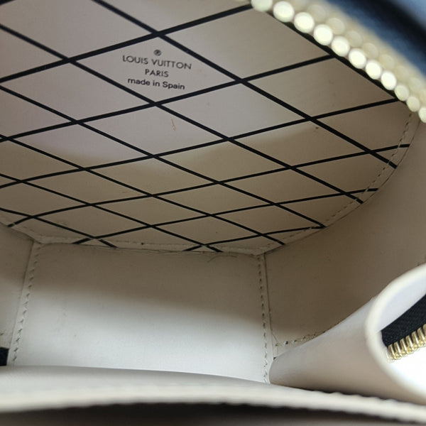 BOITE CHAPEAU Mini Monogram Coated Canvas Brown