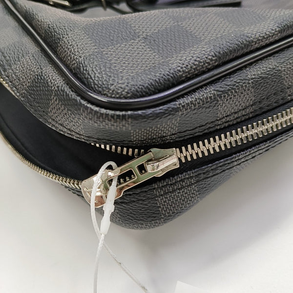 PORTE-DOCUMENTS Damier Graphite Coated Canvas Black