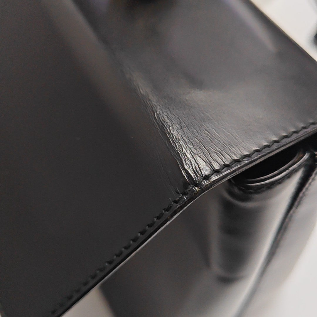 Kelly Leather Black