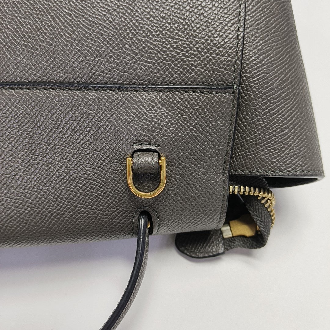 BELT Nano Calfskin Gray