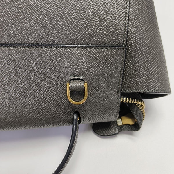 BELT Nano Calfskin Gray