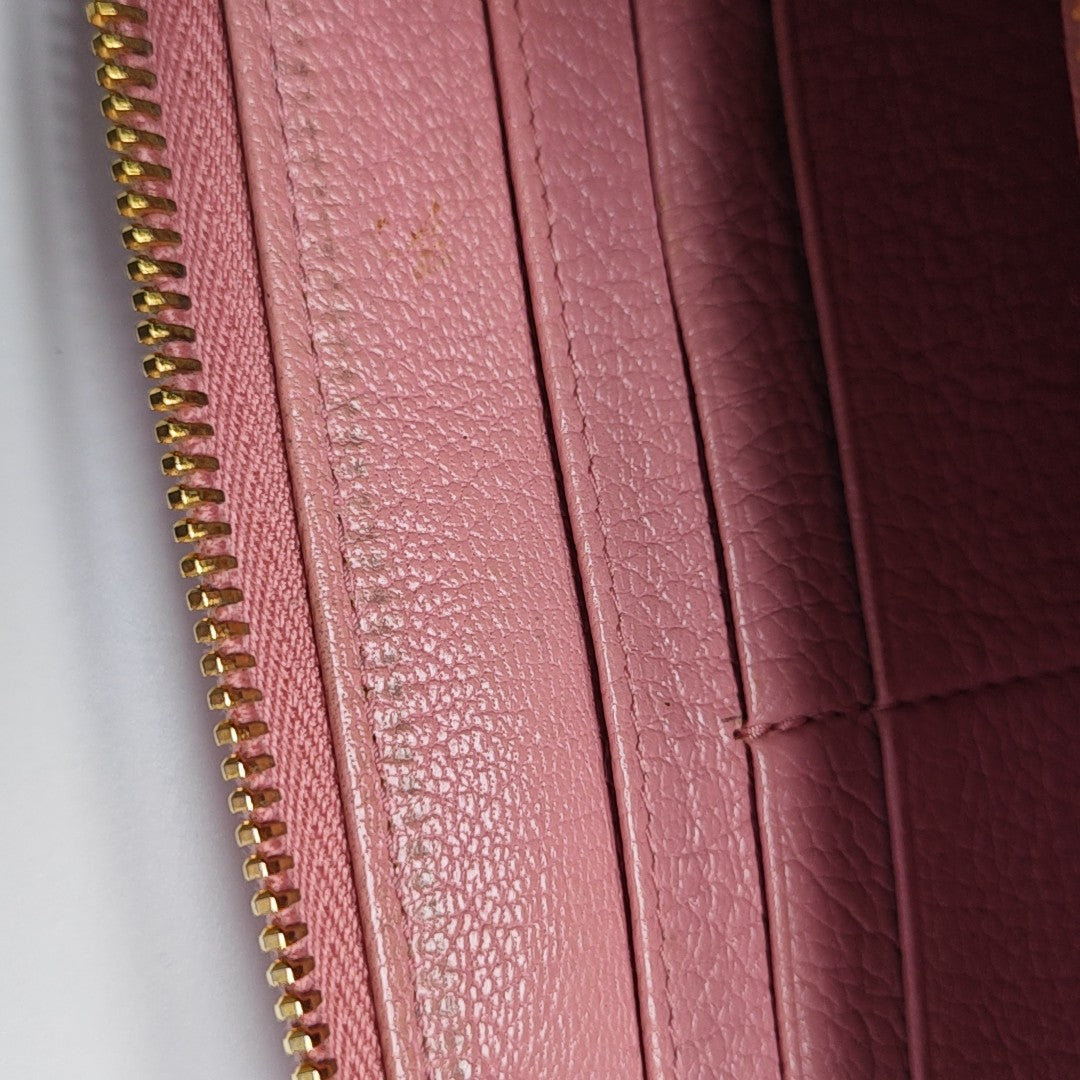 Calfskin Wallet Pink
