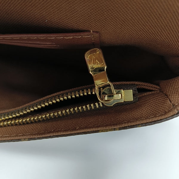 IVY Monogram Coated Canvas Brown