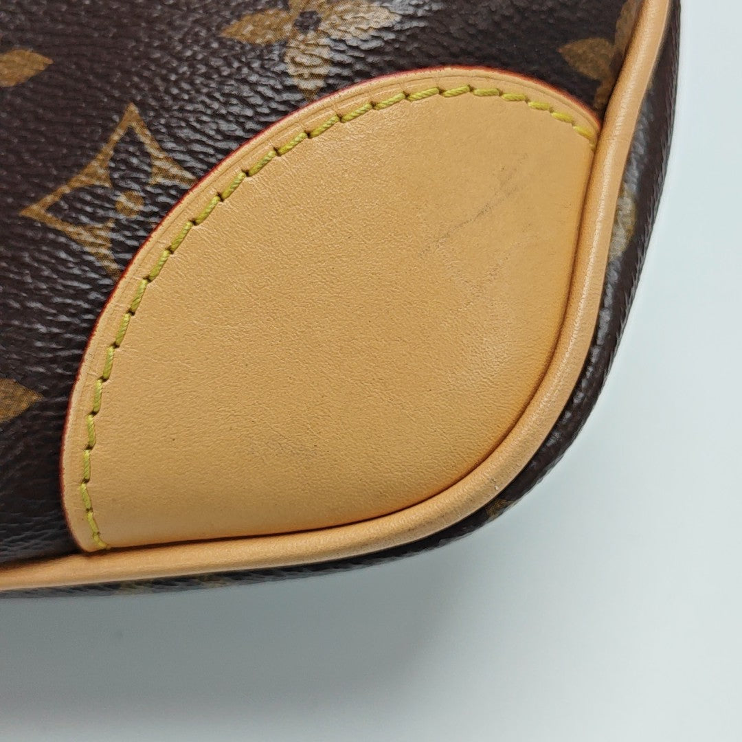 BOULOGNE Monogram Coated Canvas Brown