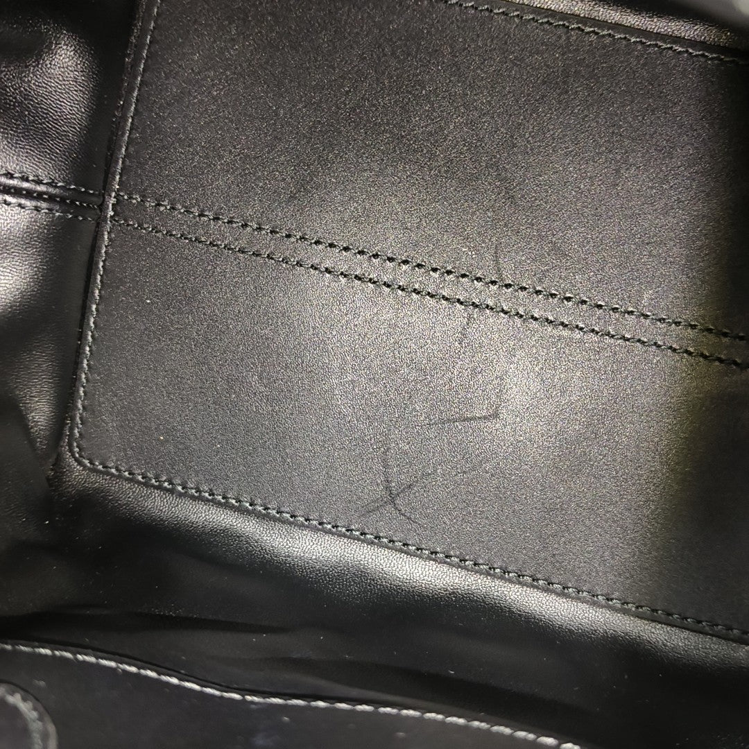 Toujours Small Cannage Calfskin Black