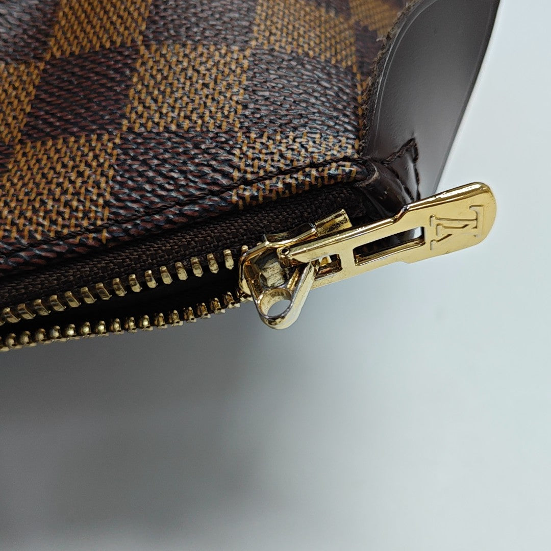 VERONA MM Damier Ebene Coated Canvas Brown