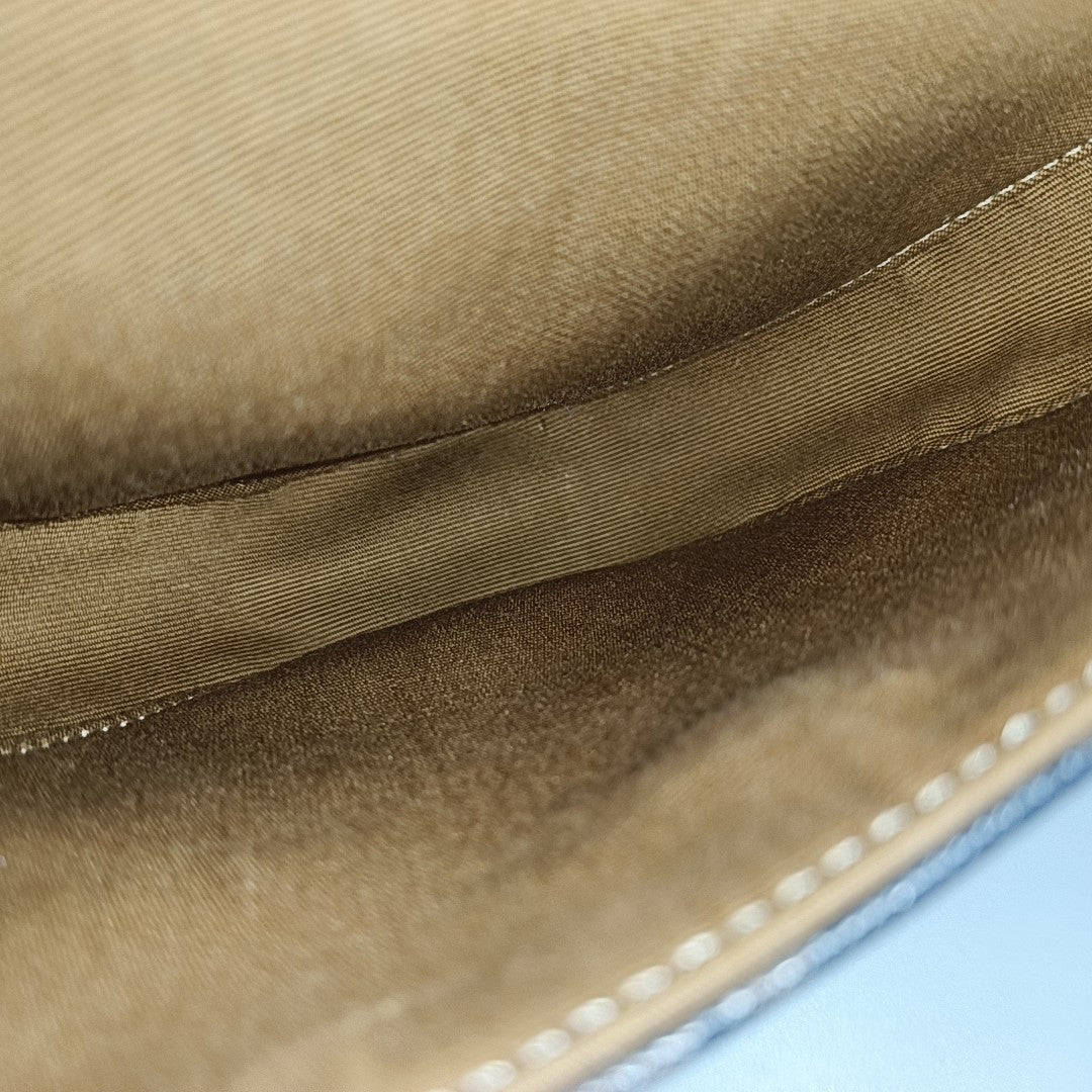 TRIANGLE Coated Canvas Brown