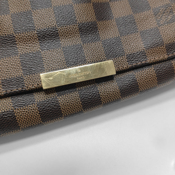 FAVORITE PM Coated Canvas Brown