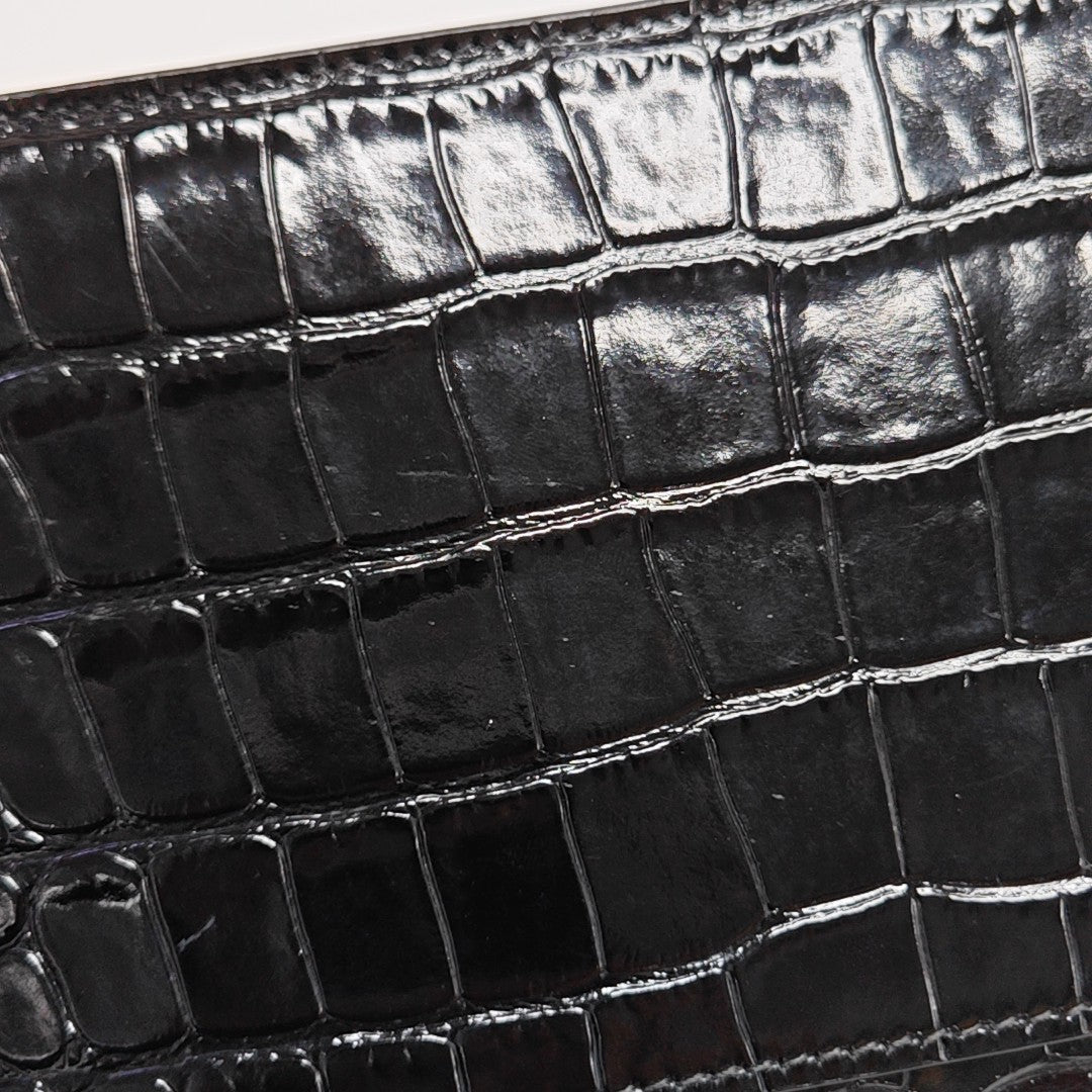 Sharp Calfskin Black