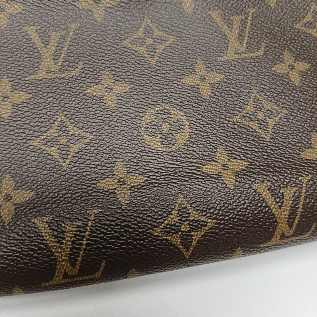 FÉLICIE Monogram Coated Canvas Brown