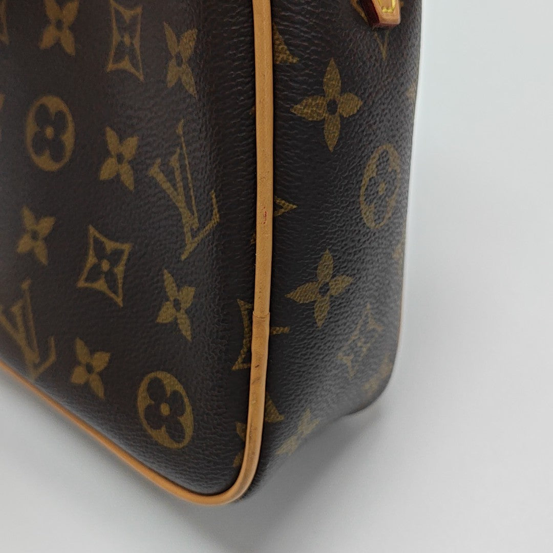 GAME ON Monogram Coated Canvas Brown