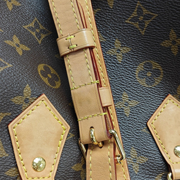 SPEEDY 25 Monogram Coated Canvas Brown