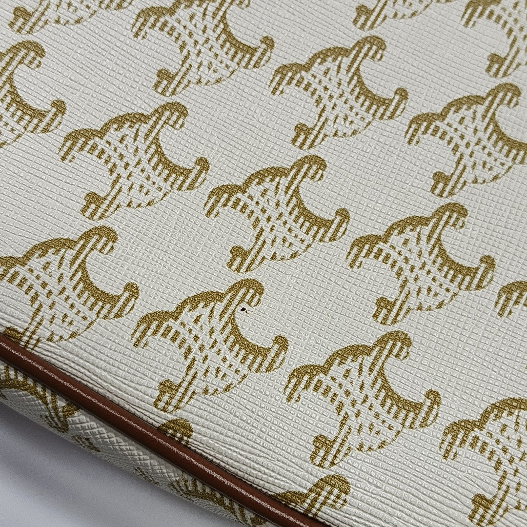 TRIANGLE Coated Canvas Brown