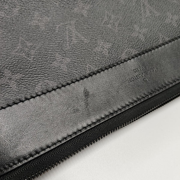 Monogram Coated Canvas Black
