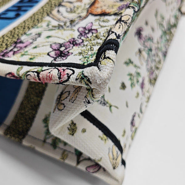Book Tote Medium Canvas Multicolor
