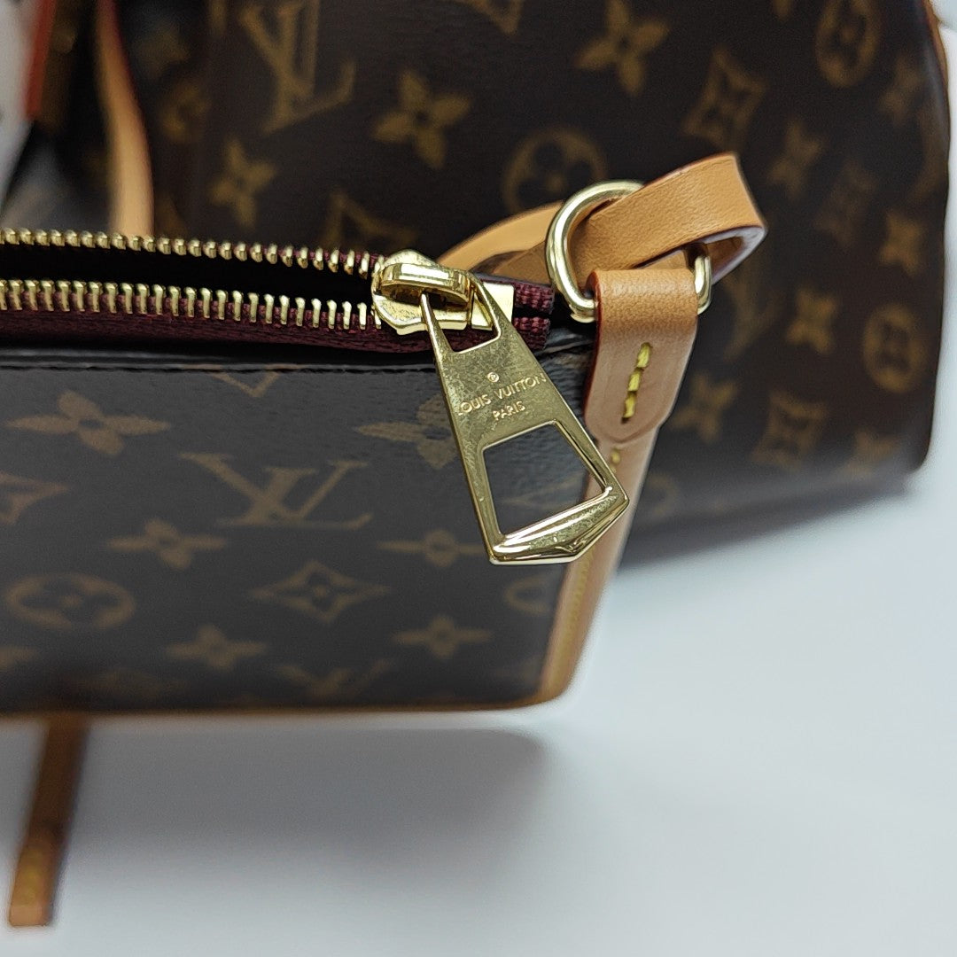 CARRYALL MM Monogram Coated Canvas Brown