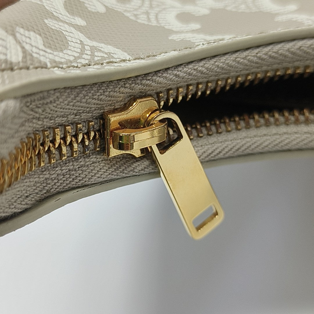 AVA Medium Coated Canvas Beige