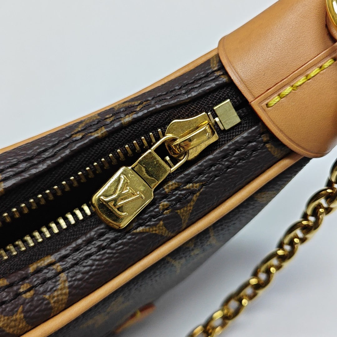 LOOP Monogram Coated Canvas Brown
