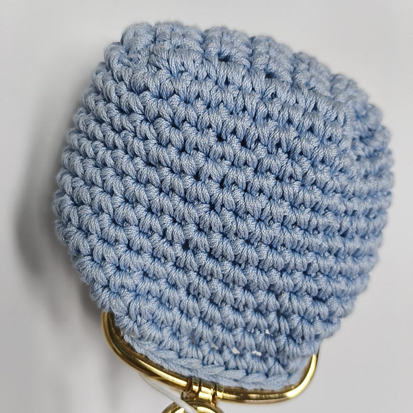 Fabric Clutch Blue