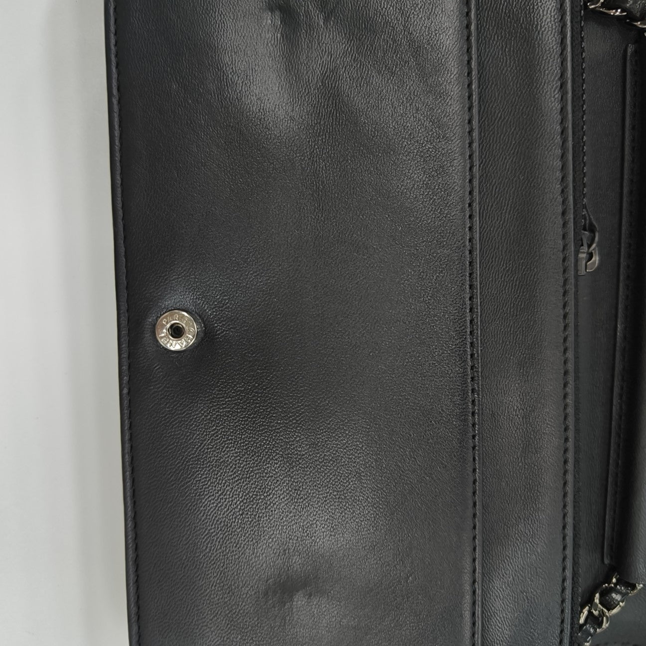 Calfskin Shoulder Bag Black