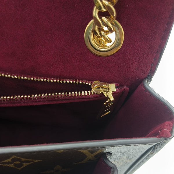 PASSY Monogram Coated Canvas Brown