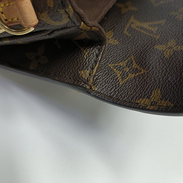 MÉTIS EAST WEST Monogram Coated Canvas Brown
