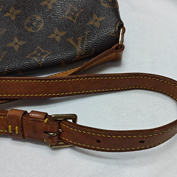 MUSETTE TANGO Monogram Coated Canvas Brown