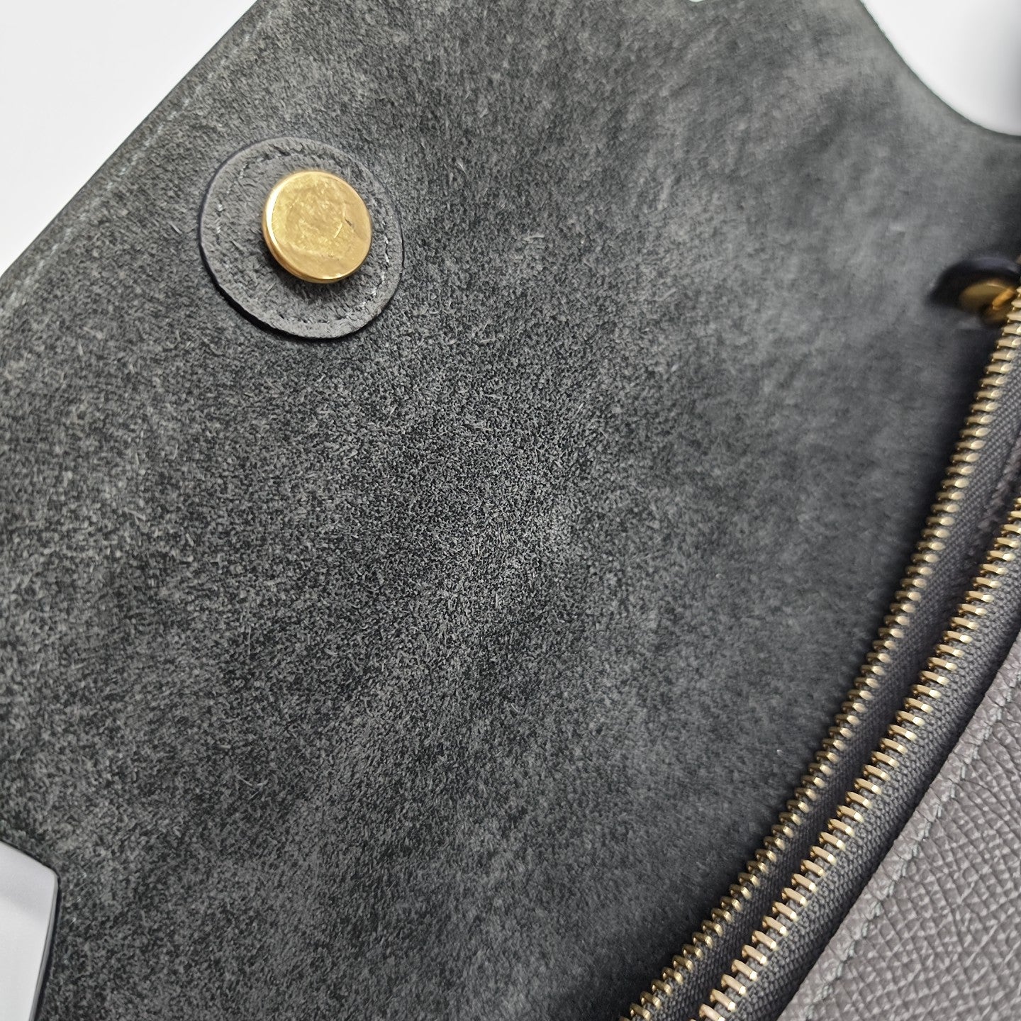 BELT Mini Calfskin Gray