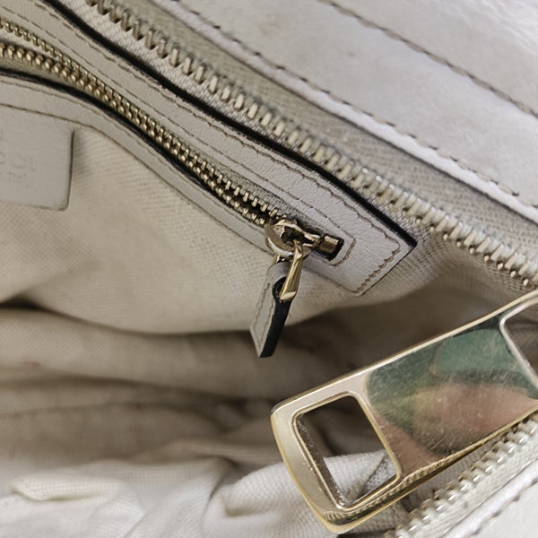 Bree Monogram Calfskin Beige