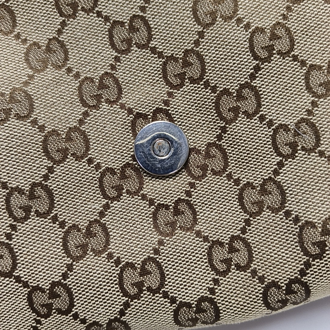 Monogram Canvas Top Handle Bag Beige