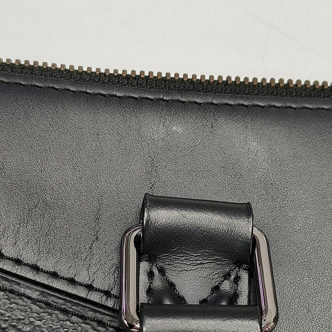 EXPLORER Monogram Coated Canvas Black