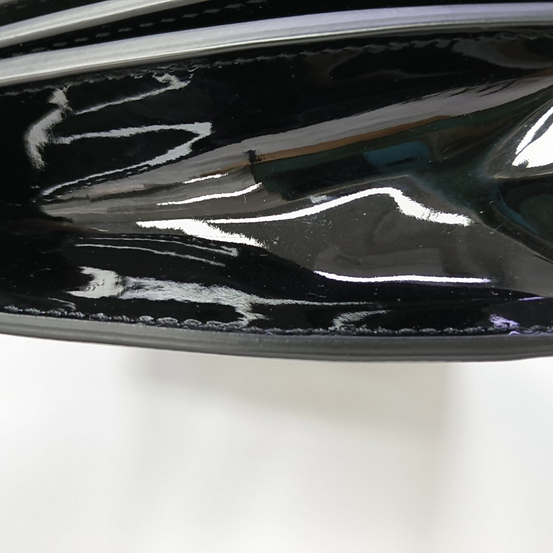 Karligraphy Patent Leather Black