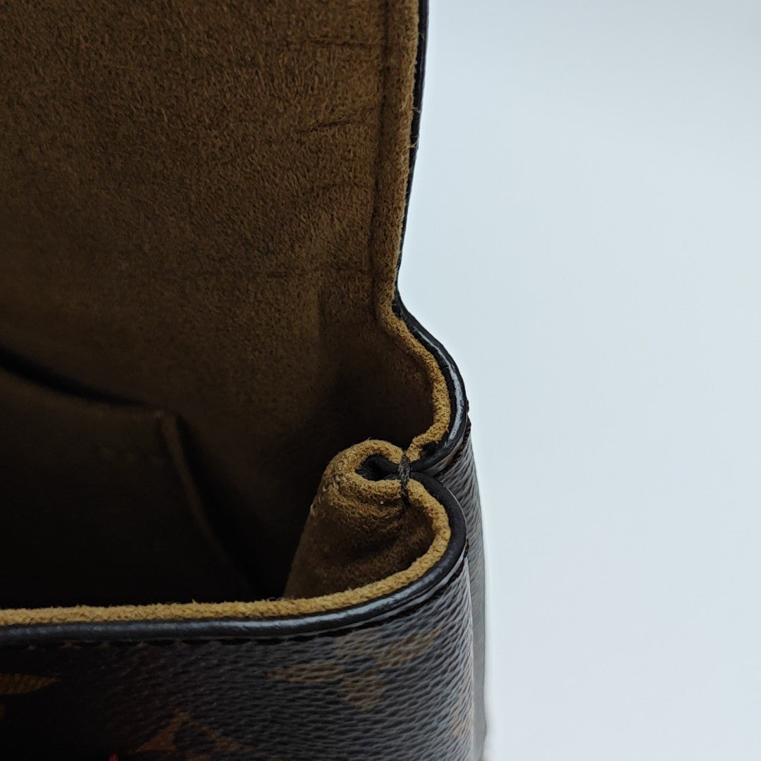 MARIGNAN Monogram Coated Canvas Brown