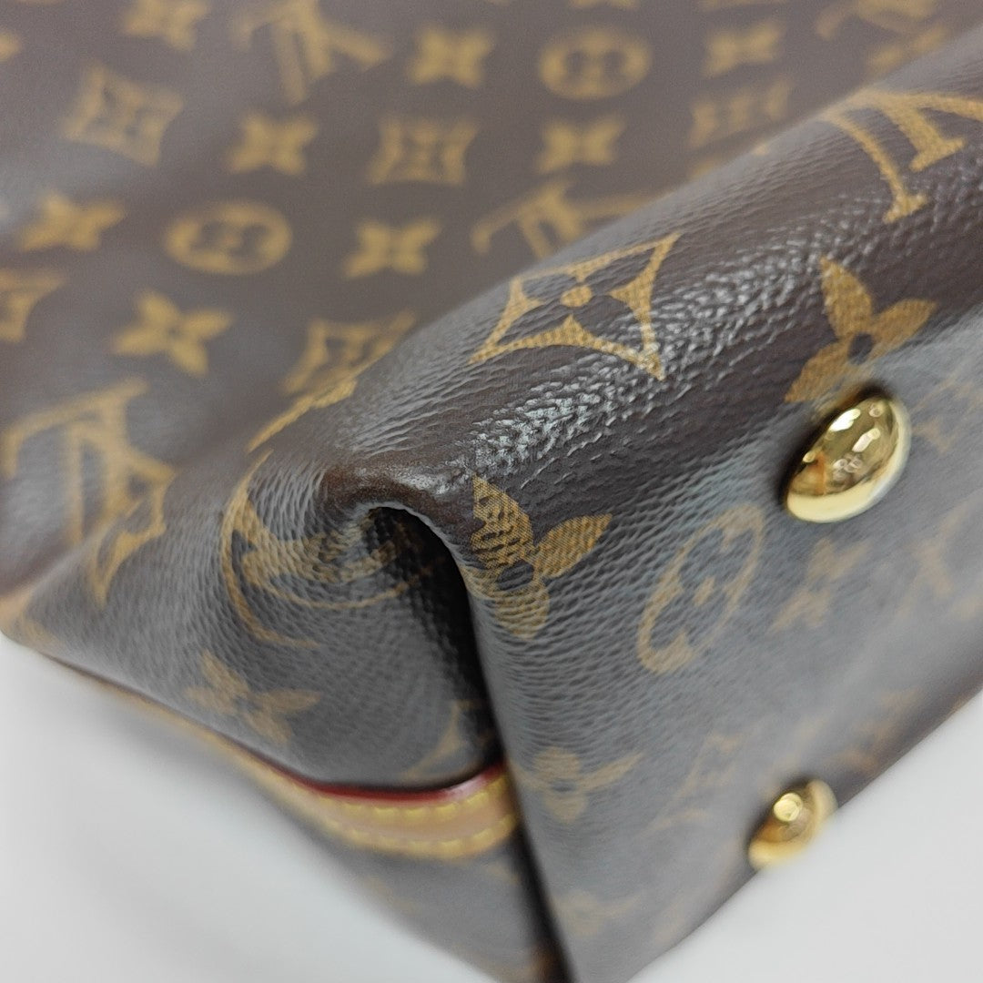 CARRYALL PM Monogram Coated Canvas Brown