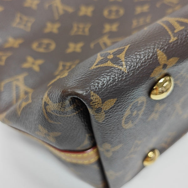 CARRYALL PM Monogram Coated Canvas Brown