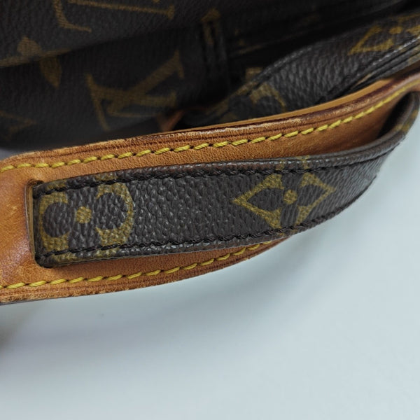 AMAZON Monogram Coated Canvas Brown