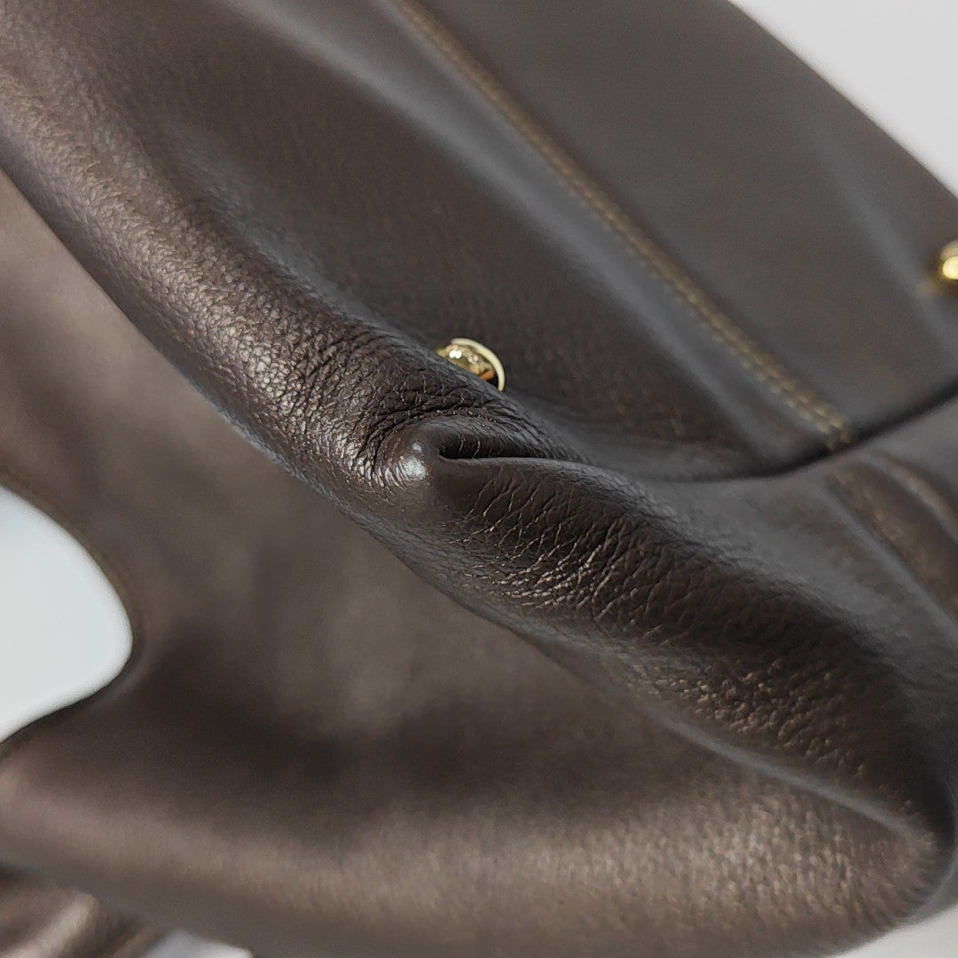 Calle Calfskin Brown
