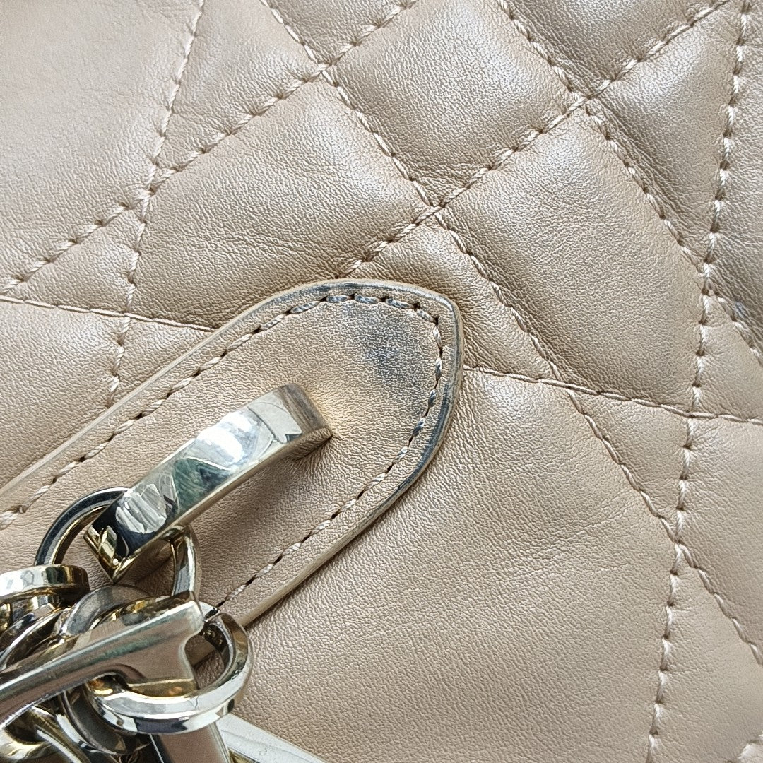 Toujours Small Cannage Calfskin Brown