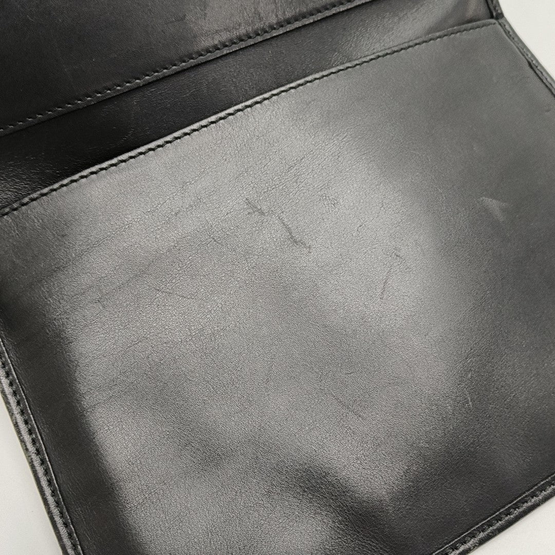 Calfskin Shoulder Bag Black