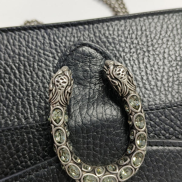 Dionysus Super Mini Calfskin Black