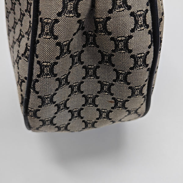Canvas Top Handle Bag Gray