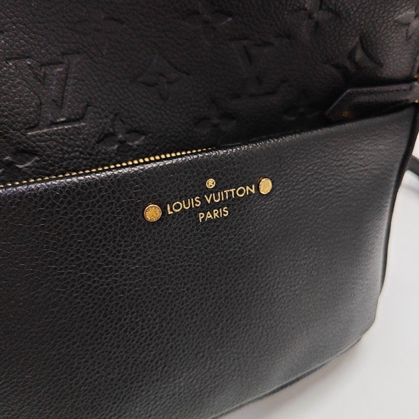 SORBONNE Monogram Calfskin Black
