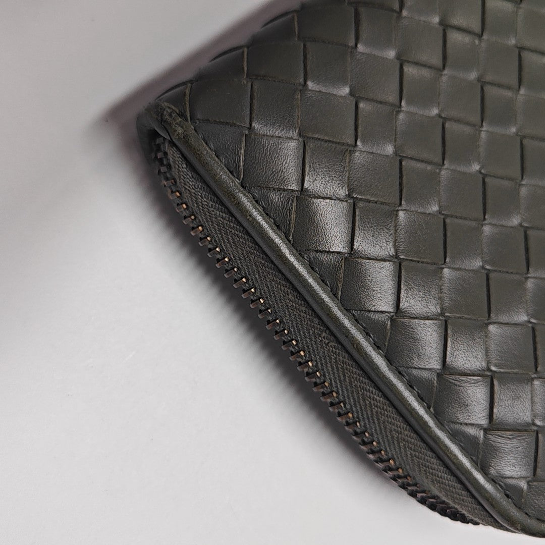 Calfskin Wallet Green