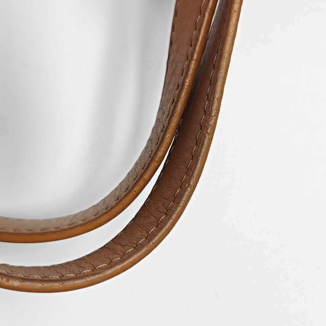 Puzzle Fold Medium Calfskin Brown