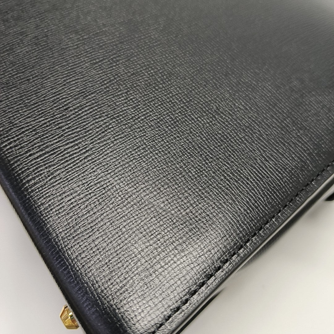 Tempête Medium Calfskin Black