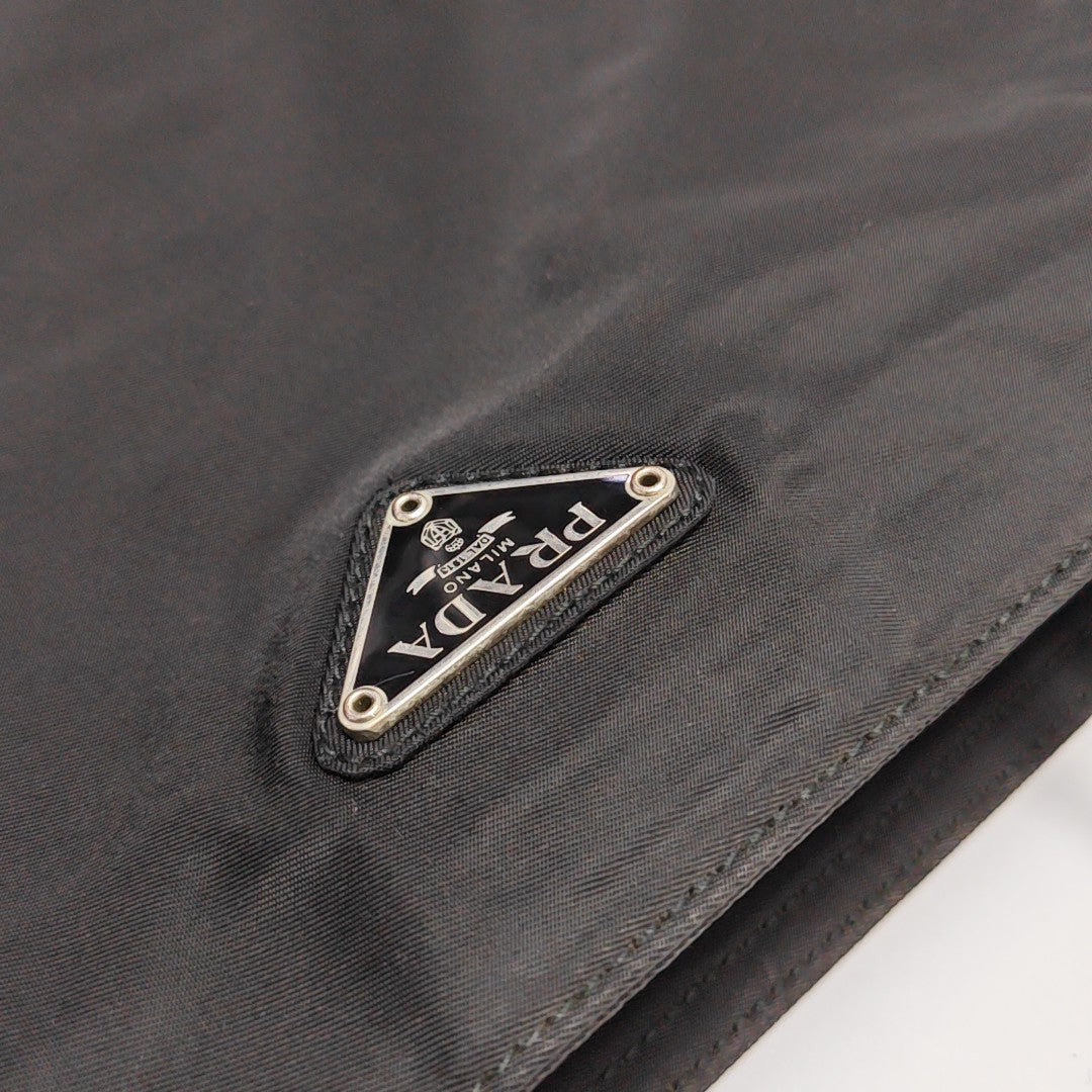 Nylon Tote Bag Black