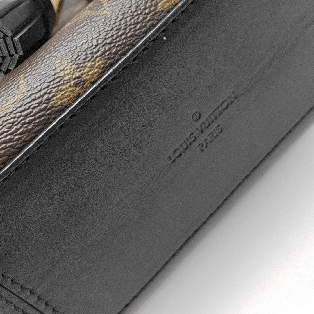 SAINTONGE Monogram Coated Canvas Brown